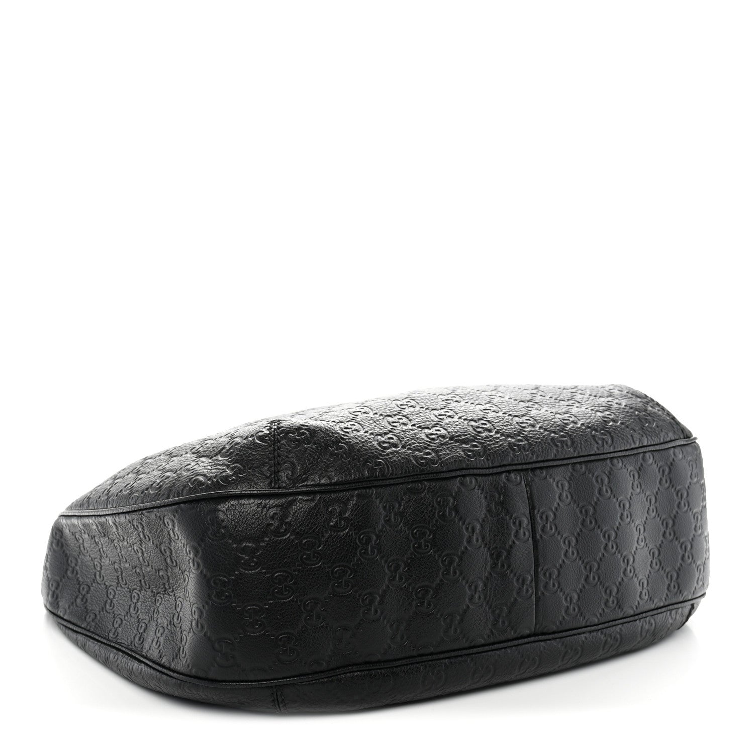 Guccissima Large New Ladies Web Hobo Black £¨ Direct shipment via from wholesalehk.shop