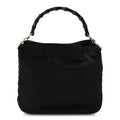 Nylon Bamboo Hobo Black wholesalehk.shop