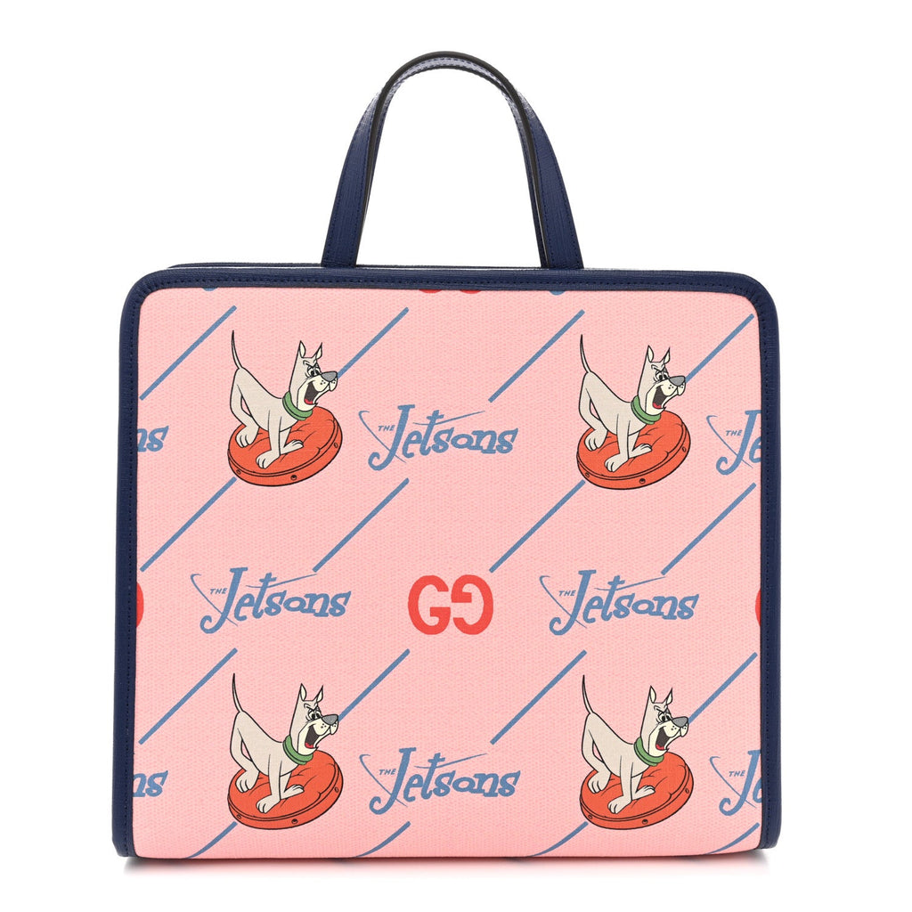 Coated Canvas Interlocking G The Jetsons Childrens Tote  Pink Multicolor wholesalehk.shop