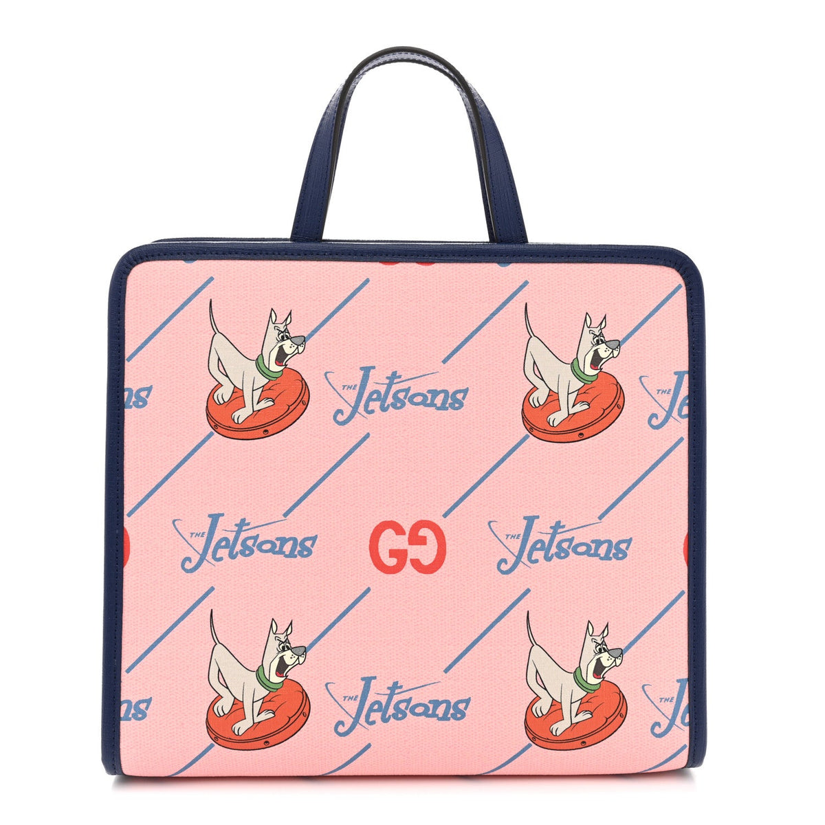 Coated Canvas Interlocking G The Jetsons Childrens Tote  Pink Multicolor wholesalehk.shop