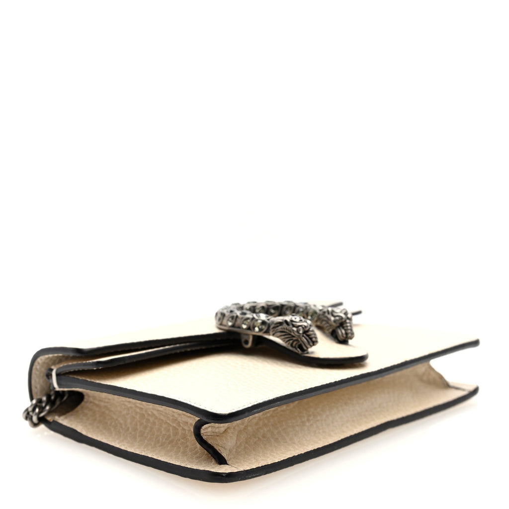 Dollar Calfskin Crystal Super Mini Dionysus Shoulder Bag Mystic White Black Diamond wholesalehk.shop