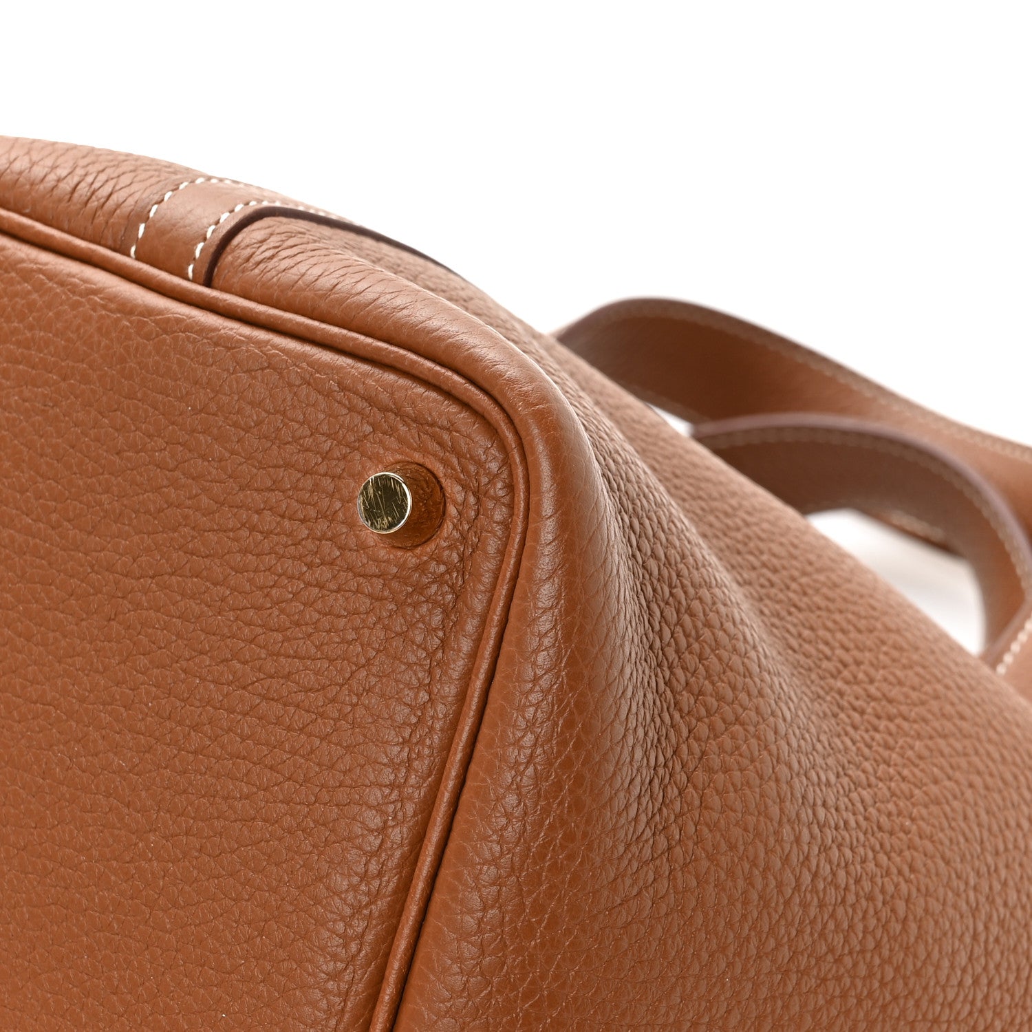 Taurillon Clemence Picotin Lock 18 PM Gold £¨ Direct shipment via from wholesalehk.shop