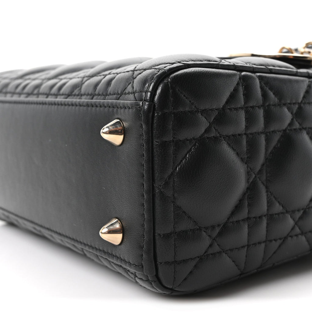 Lambskin Cannage Small My ABCDior Lady Dior Black wholesalehk.shop
