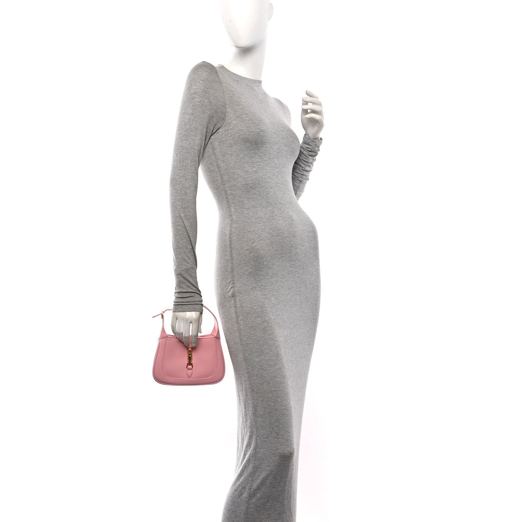 Boarded Dyana Lux Calfskin Mini Jackie 1961 Hobo Wild Rose £¨ Direct shipment via from wholesalehk.shop