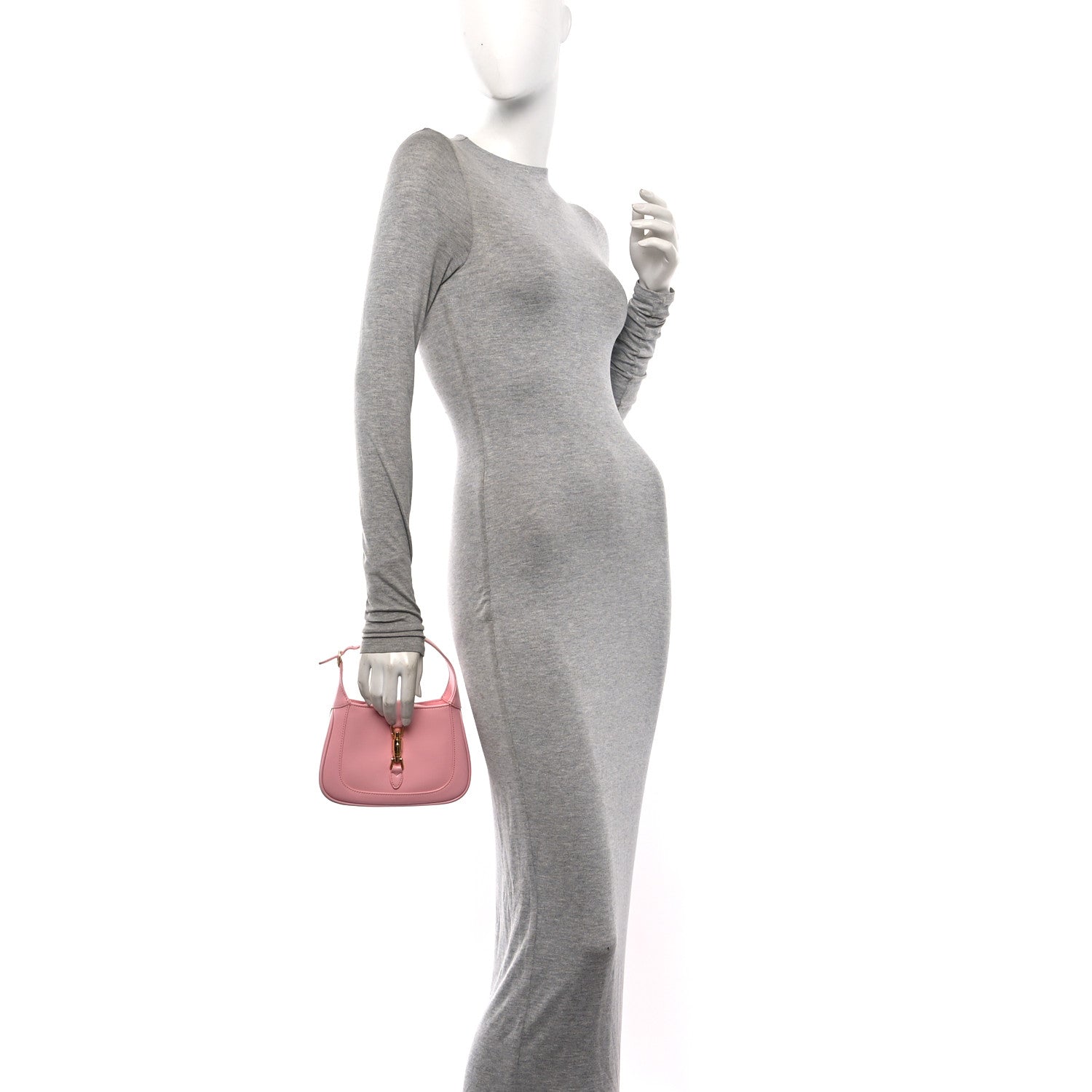 Boarded Dyana Lux Calfskin Mini Jackie 1961 Hobo Wild Rose £¨ Direct shipment via from wholesalehk.shop