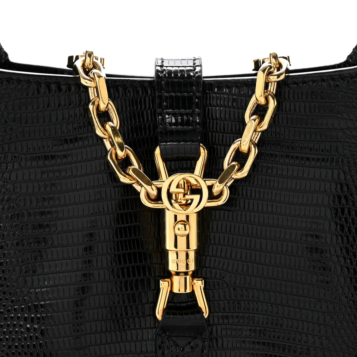 Lizard Mini Jackie 1961 Black £¨ Direct shipment via from wholesalehk.shop