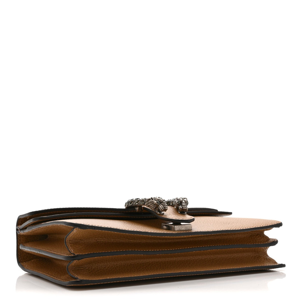 Dollar Calfskin Crystal Small Dionysus Shoulder Bag Natural Tan Black Diamond wholesalehk.shop