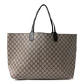 GG Supreme Monogram Large Reversible Tote Beige Black wholesalehk.shop