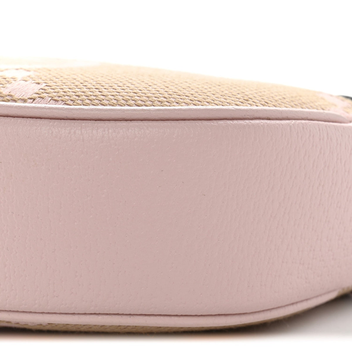 Monogram Jumbo GG Textured Dollar Calfskin Mini Ophidia Half Moon Hobo Beige Perfect Pink wholesalehk.shop