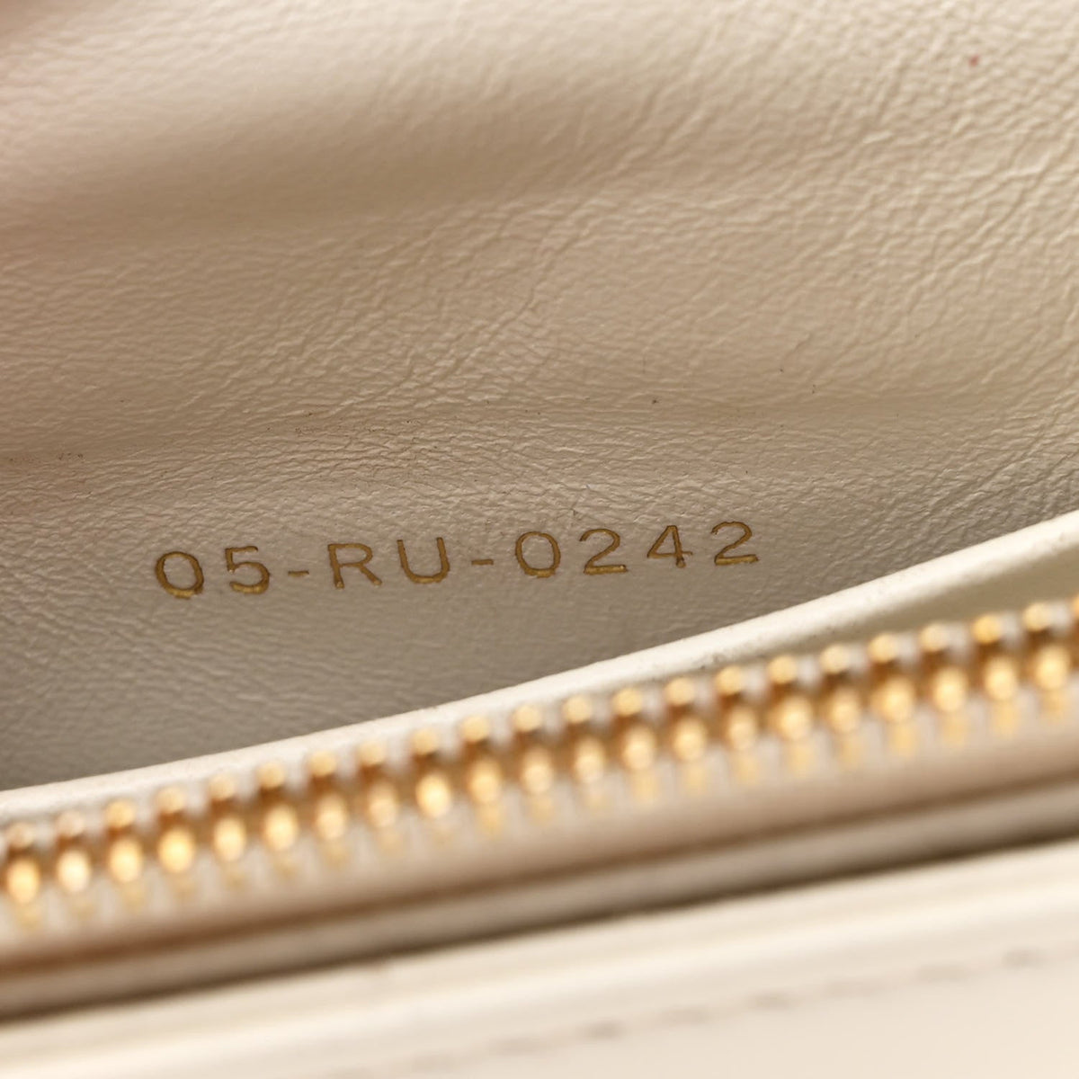Calfskin Macrocannage Mini Caro Bag White wholesalehk.shop