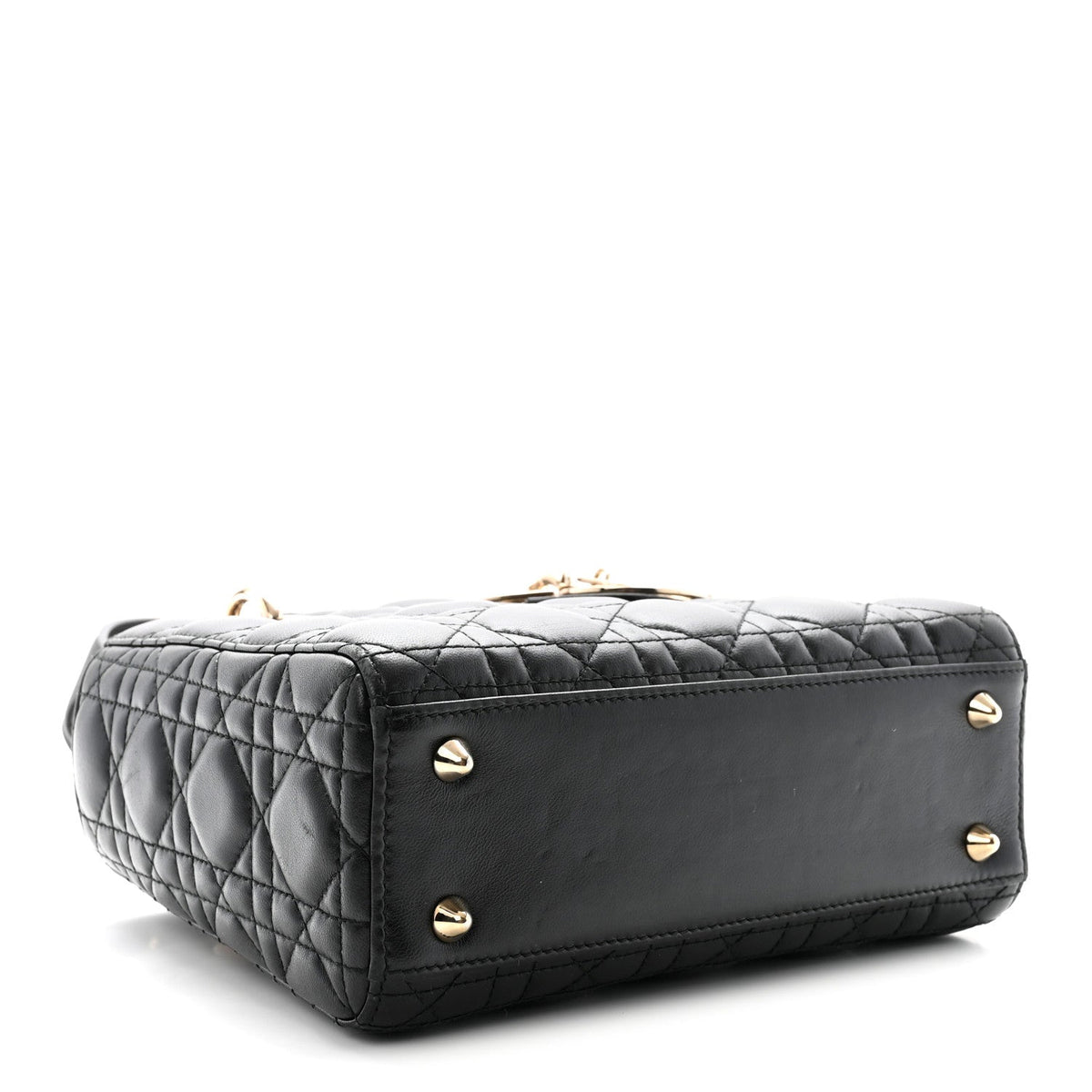 Lambskin Cannage Small My ABCDior Lady Dior Black wholesalehk.shop