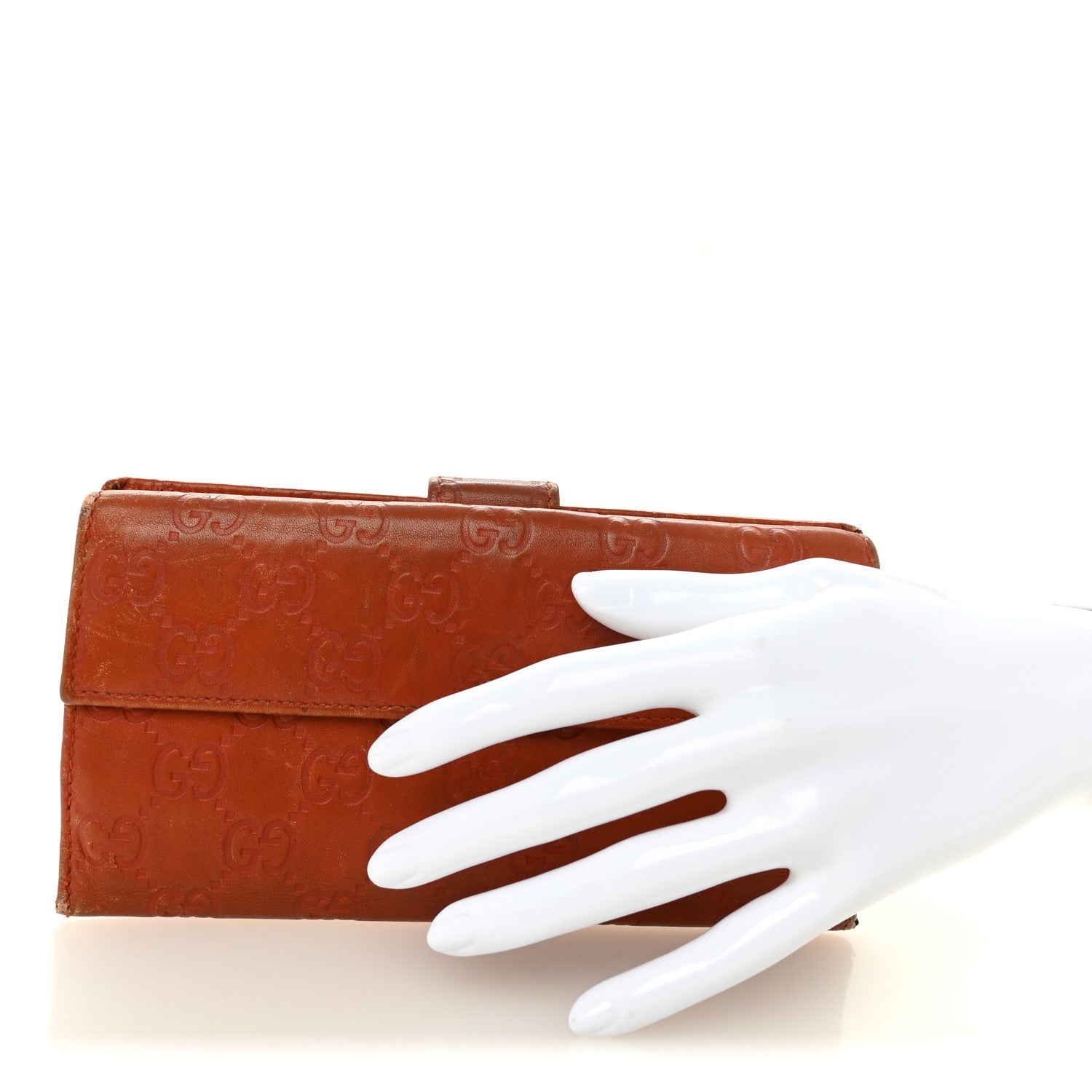 Guccissima Signature Dice Continental Wallet Orange £¨ Direct shipment via from wholesalehk.shop