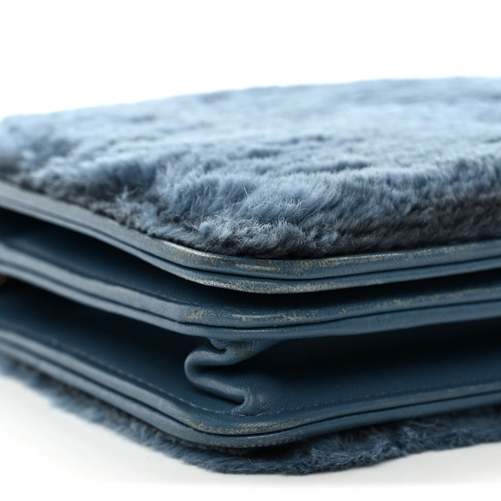 Rabbit Fur Wallet On Chain WOC Blue wholesalehk.shop