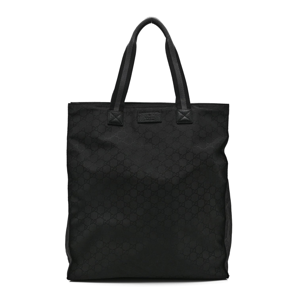 Nylon Monogram Vertical Tote Black wholesalehk.shop