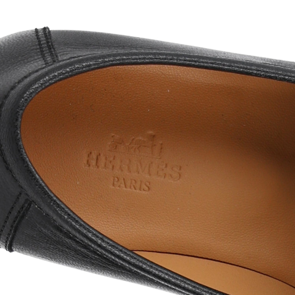 Calfskin Womens Colette Loafers 35 Black wholesalehk.shop
