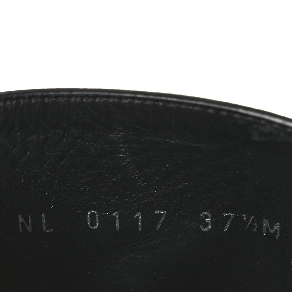 Calfskin Wonderland Ranger Boots 37.5 Black £¨ Direct shipment via from wholesalehk.shop