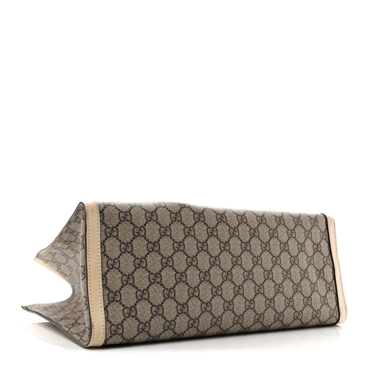 GG Supreme Monogram Medium Padlock Tote White £¨ Direct shipment via from wholesalehk.shop