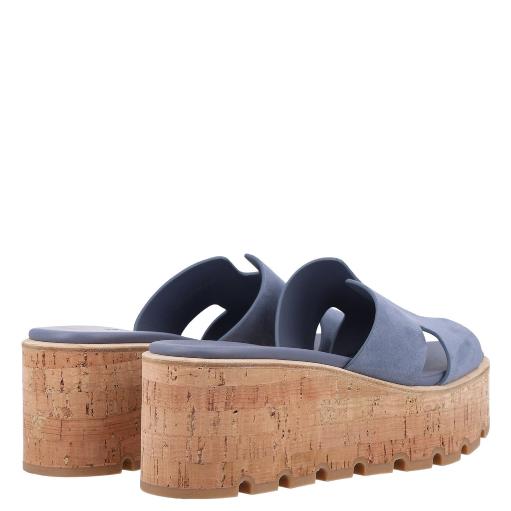 Suede Goatskin Cork Eze 30 Sandals 38 Bleu Grignon wholesalehk.shop