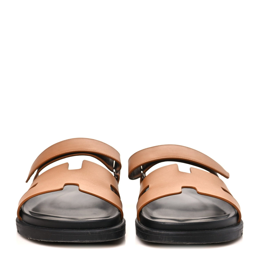 Calfskin Womens Chypre Sandals 40 Naturel wholesalehk.shop