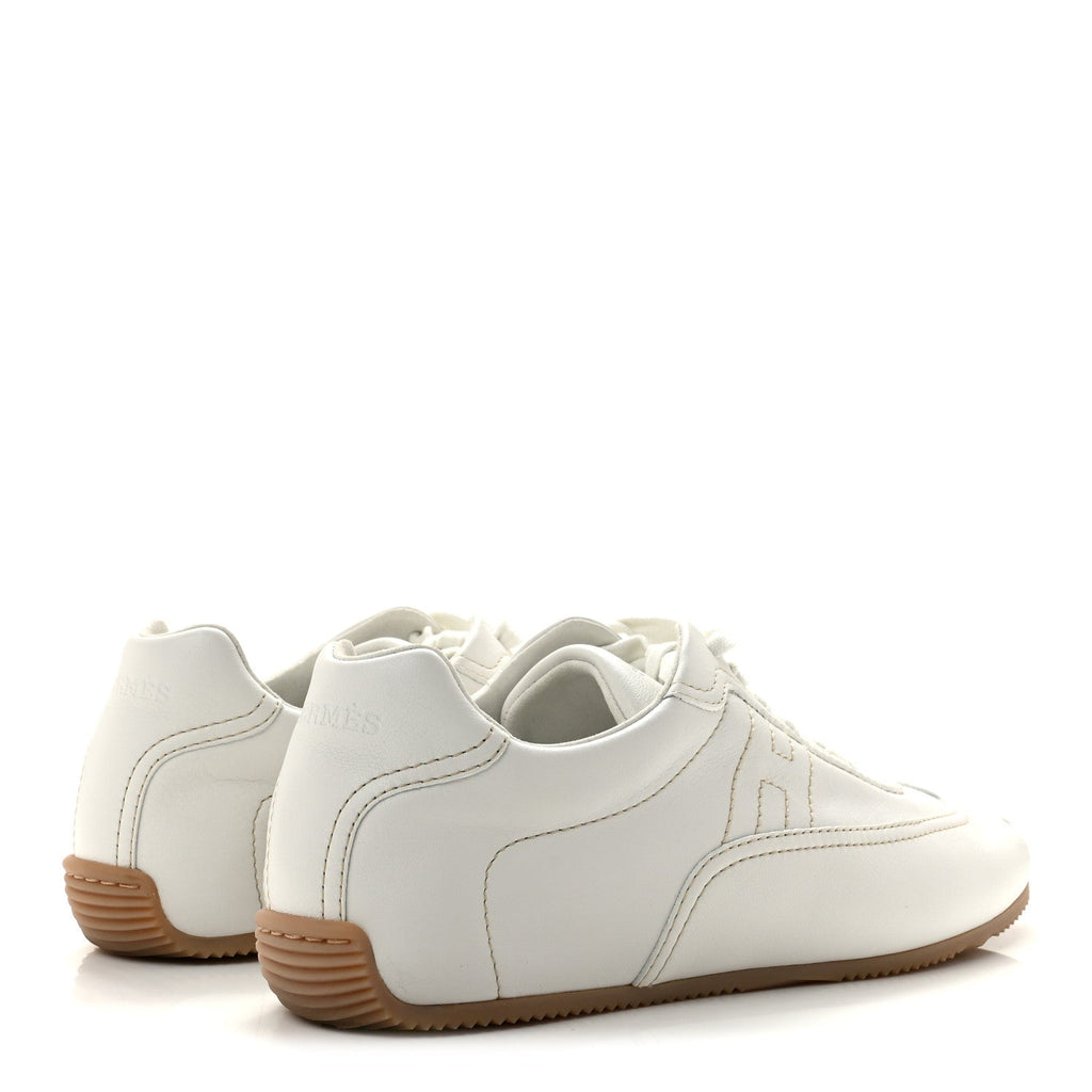 Supple Calfskin Master Sneakers 37 Beige Glaise wholesalehk.shop