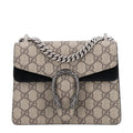 GG Supreme Monogram Mini Dionysus Shoulder Bag Black wholesalehk.shop