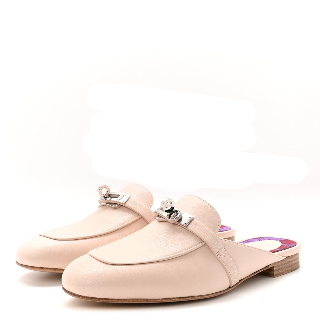 Goatskin Oz Mules 37.5 Blanc Poros wholesalehk.shop