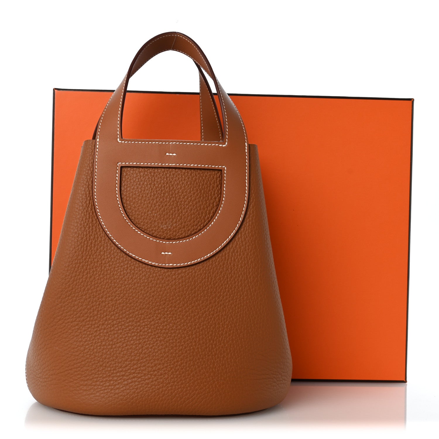Taurillon Clemence Swift In-The-Loop 23 Bag Gold £¨ Direct shipment via from wholesalehk.shop