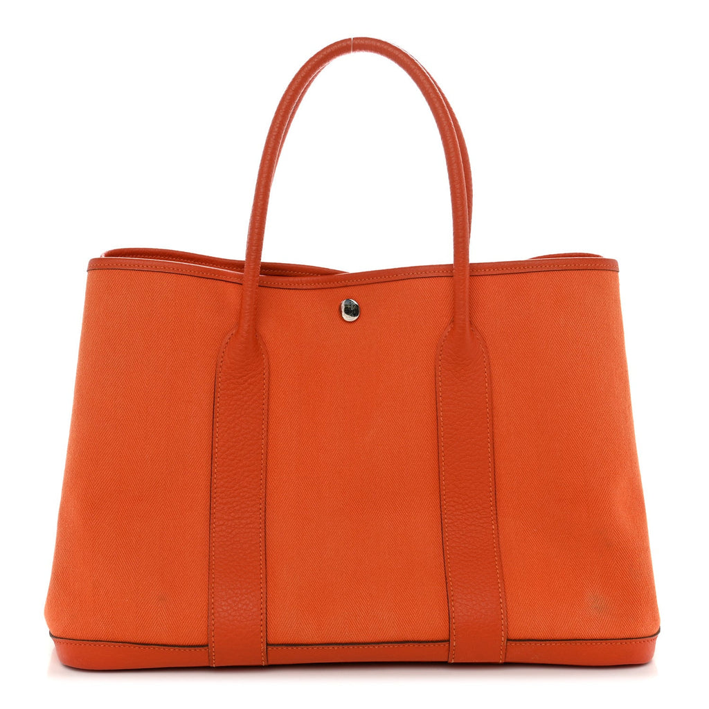 Toile Negonda Garden Party Tote 36 MM Orange £¨ Direct shipment via from wholesalehk.shop