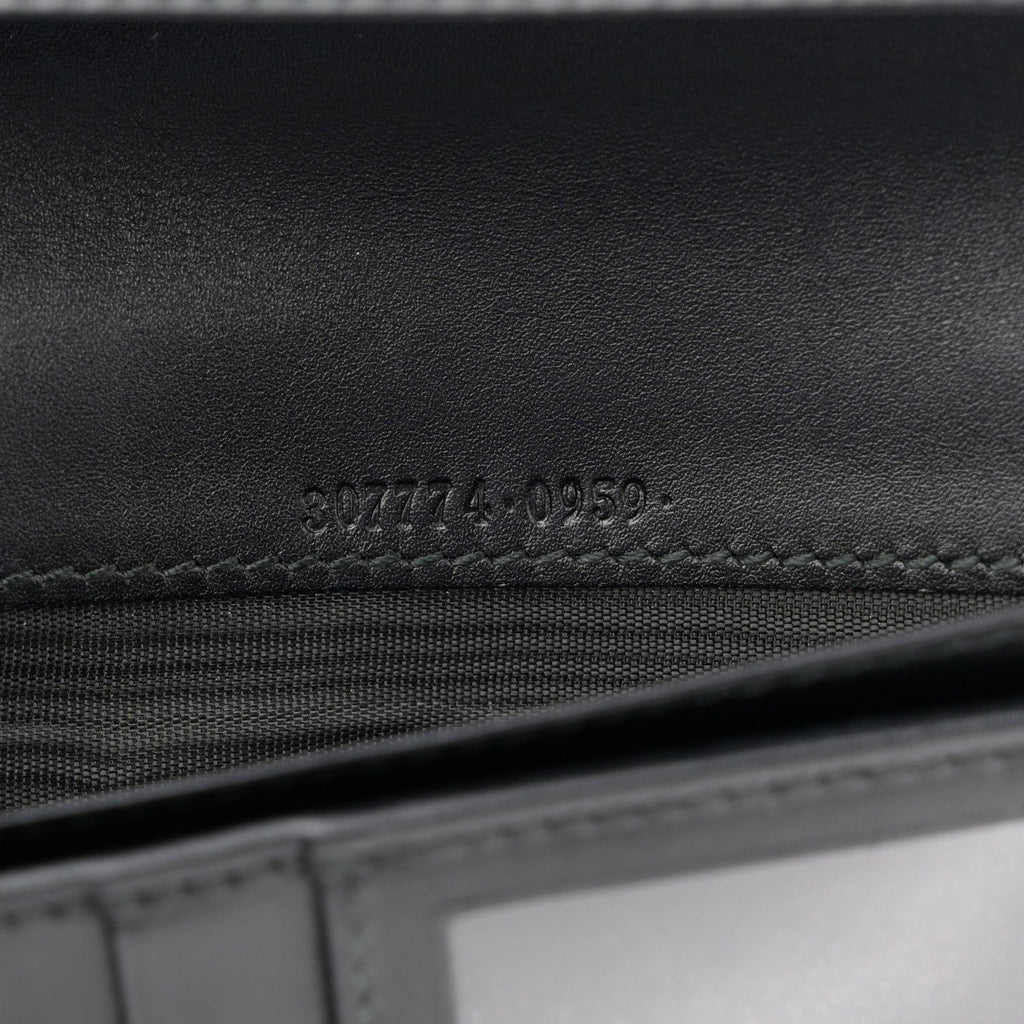 Guccissima Long Wallet Black £¨ Direct shipment via from wholesalehk.shop