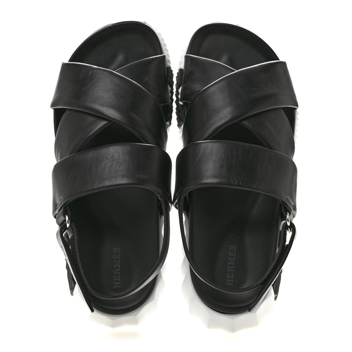 Calfskin Womens Electric Sandals 40 Black wholesalehk.shop