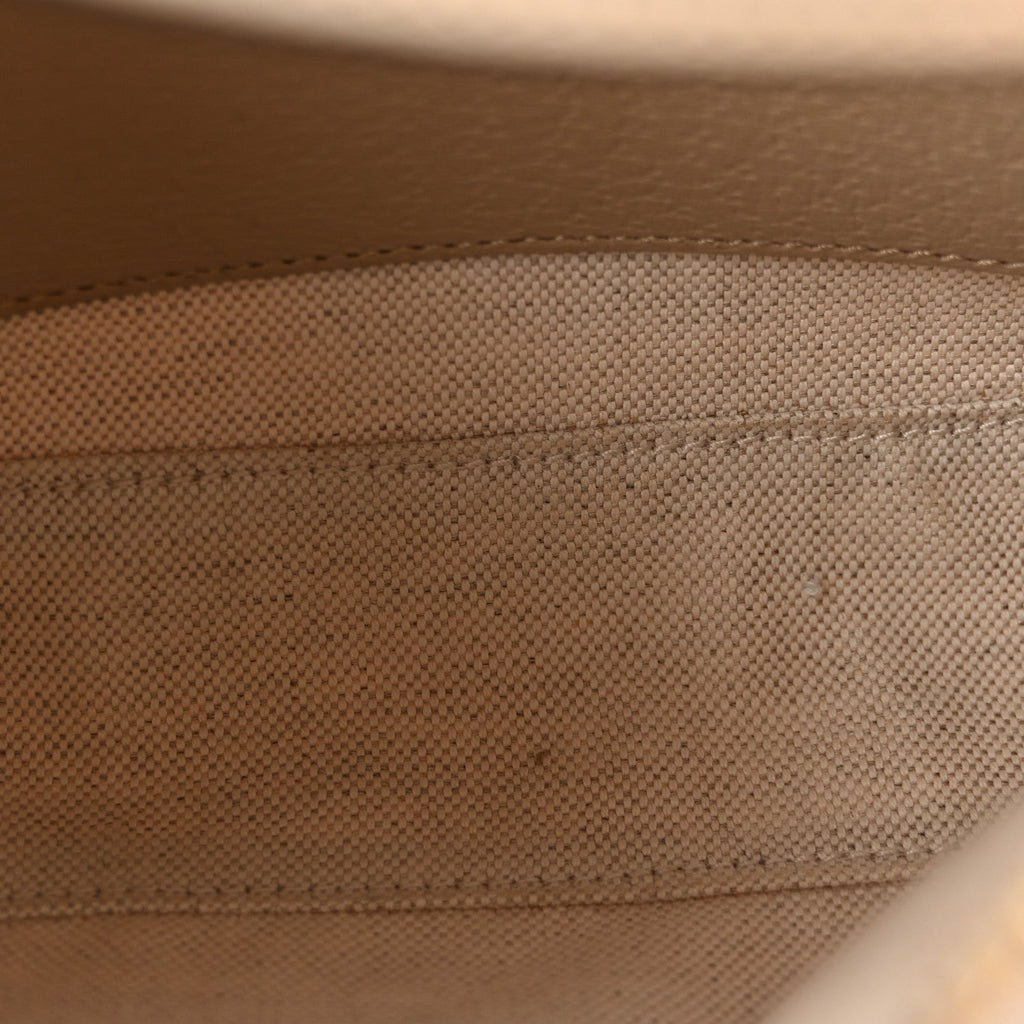 GG Supreme Monogram Textured Dollar Calfskin Small Ophidia Hobo Beige Mystic White Oatmeal wholesalehk.shop