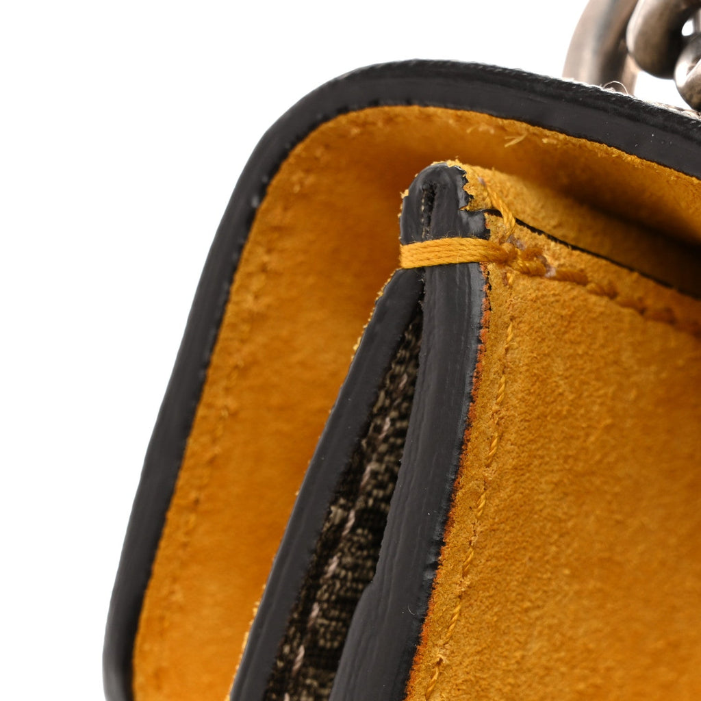 GG Supreme Monogram Mini Dionysus Shoulder Bag Yellow wholesalehk.shop