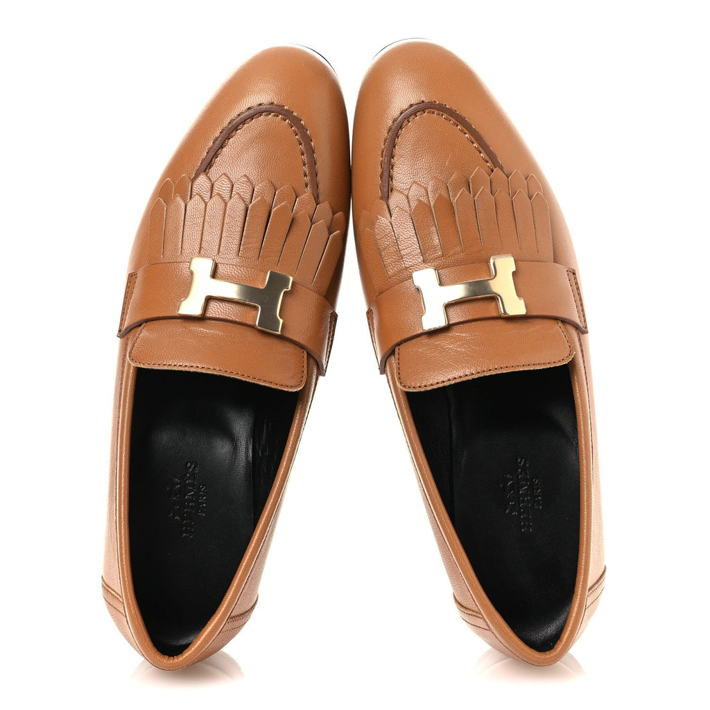 Goatskin Womens Royal Loafers 36 Naturel wholesalehk.shop