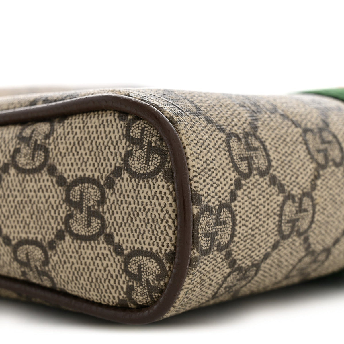 GG Supreme Monogram Web Small Ophidia Messenger Bag Brown wholesalehk.shop