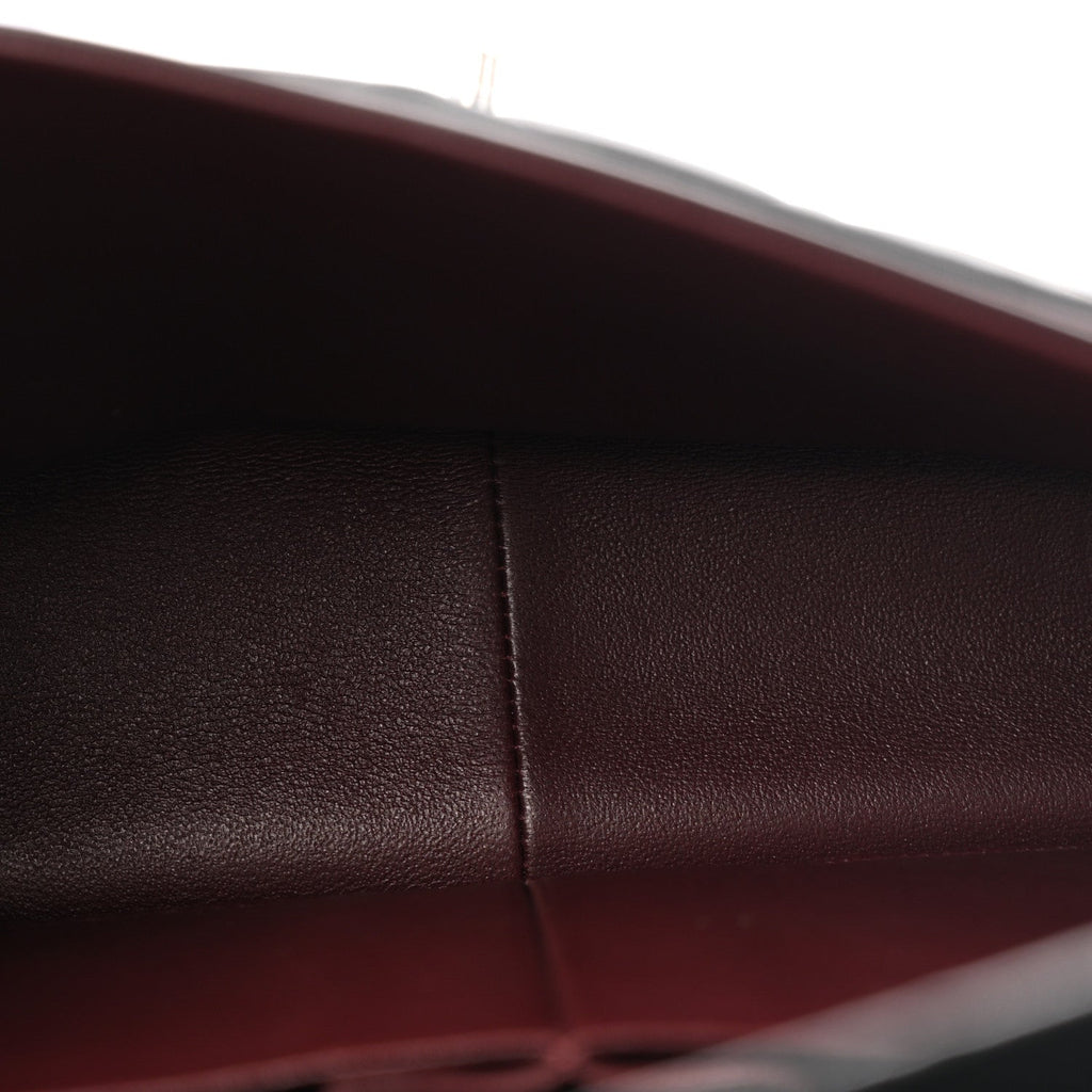 Lambskin Quilted Jumbo Double Flap Black wholesalehk.shop