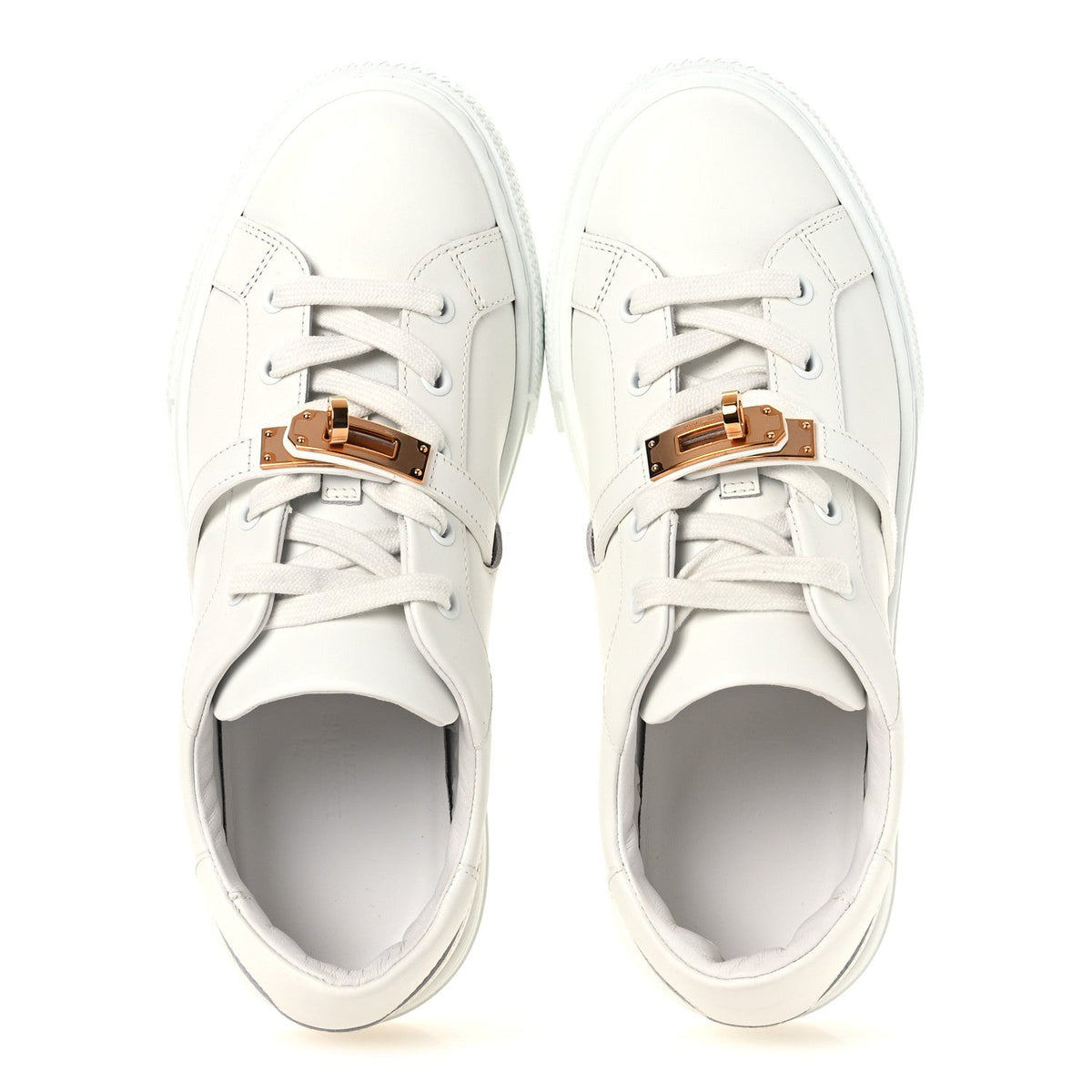 Calfskin Day Sneakers 37 White wholesalehk.shop