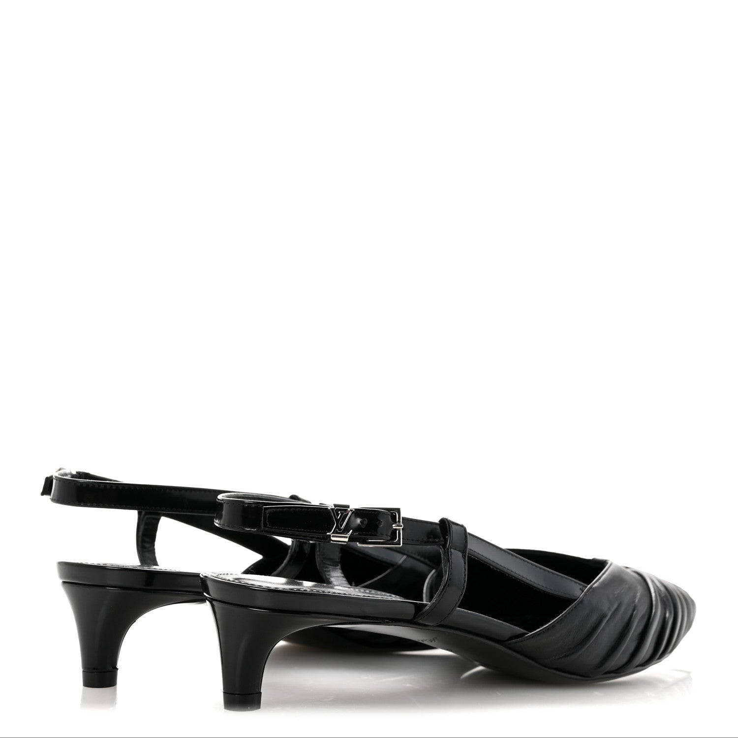 Calfskin Allure D'Orsay Slingback Pump 37.5 Black £¨ Direct shipment via from wholesalehk.shop