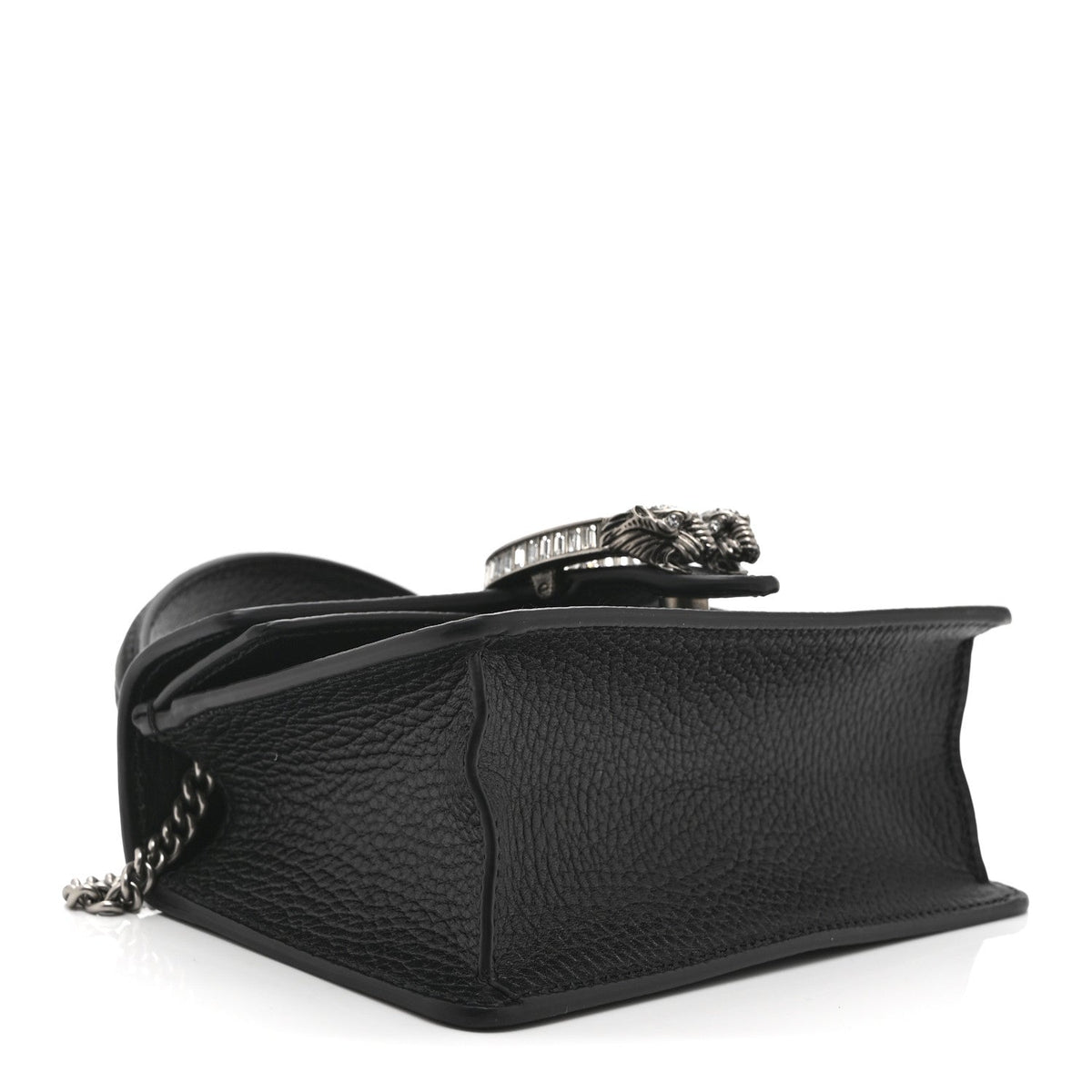Dollar Calfskin Crystal Mini Dionysus Top Handle Bag Black Crystal wholesalehk.shop