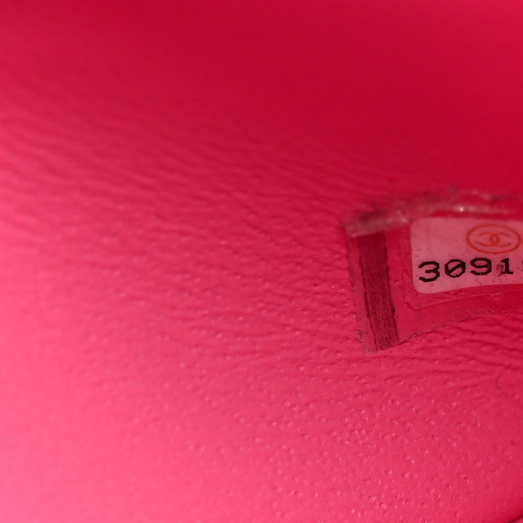 Caviar Quilted Small Double Flap Pink wholesalehk.shop