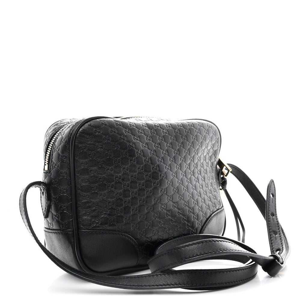 Microguccissima Mini Bree Messenger Bag Black £¨ Direct shipment via from wholesalehk.shop