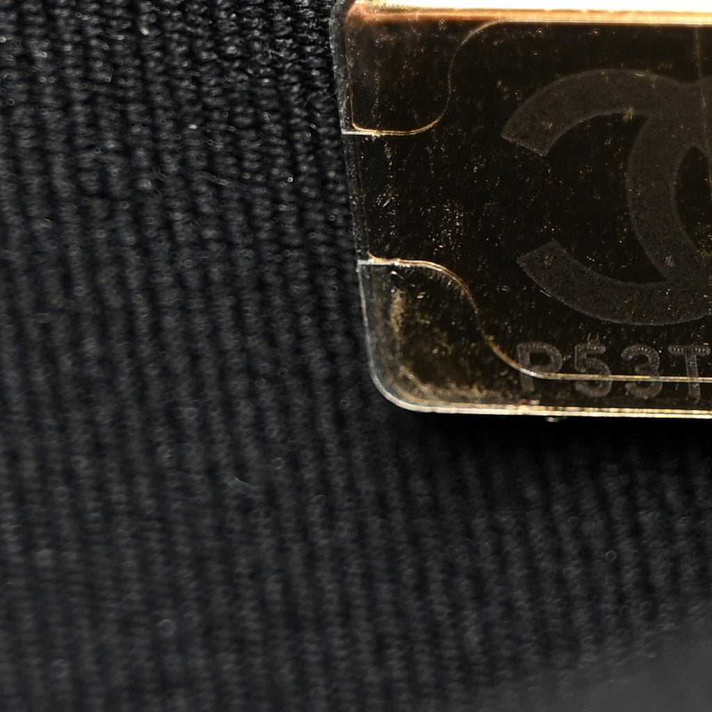 Lambskin Quilted Trendy CC Wallet On Chain WOC Black wholesalehk.shop