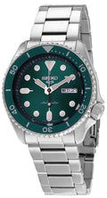 Seiko 5 Sports Automatic Green Dial Silver Steel Strap Watch For Men - SRPD61K1 wholesalehk.shop