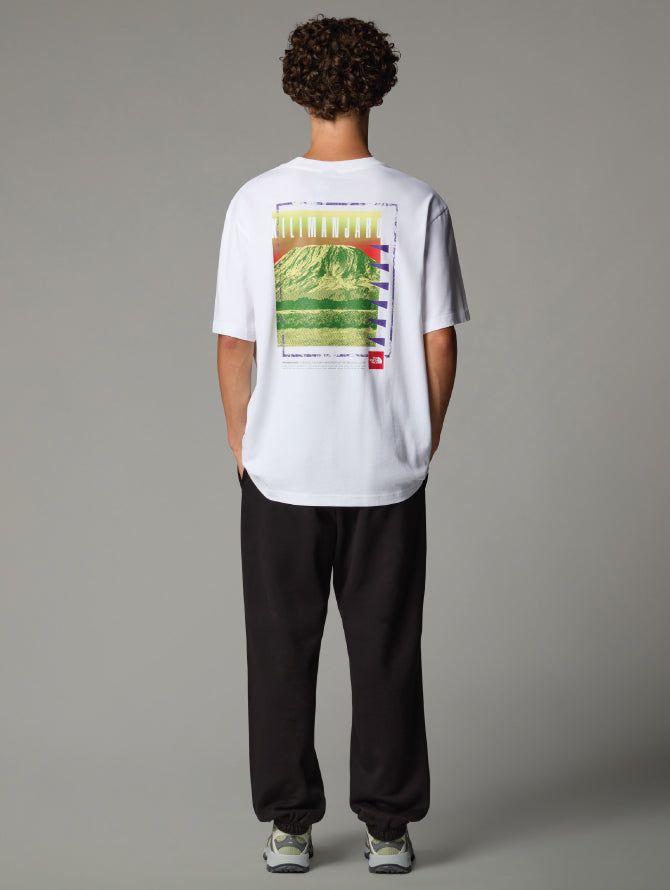 2026 New Arrival T-shirt Oversize con Stampa Bianco wholesalehk.shop