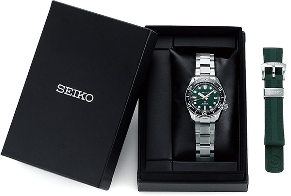 Seiko Prospex 140th Anniversary Limited Divers Green Dial Silver Steel Strap Watch For Men - SPB207J1 wholesalehk.shop