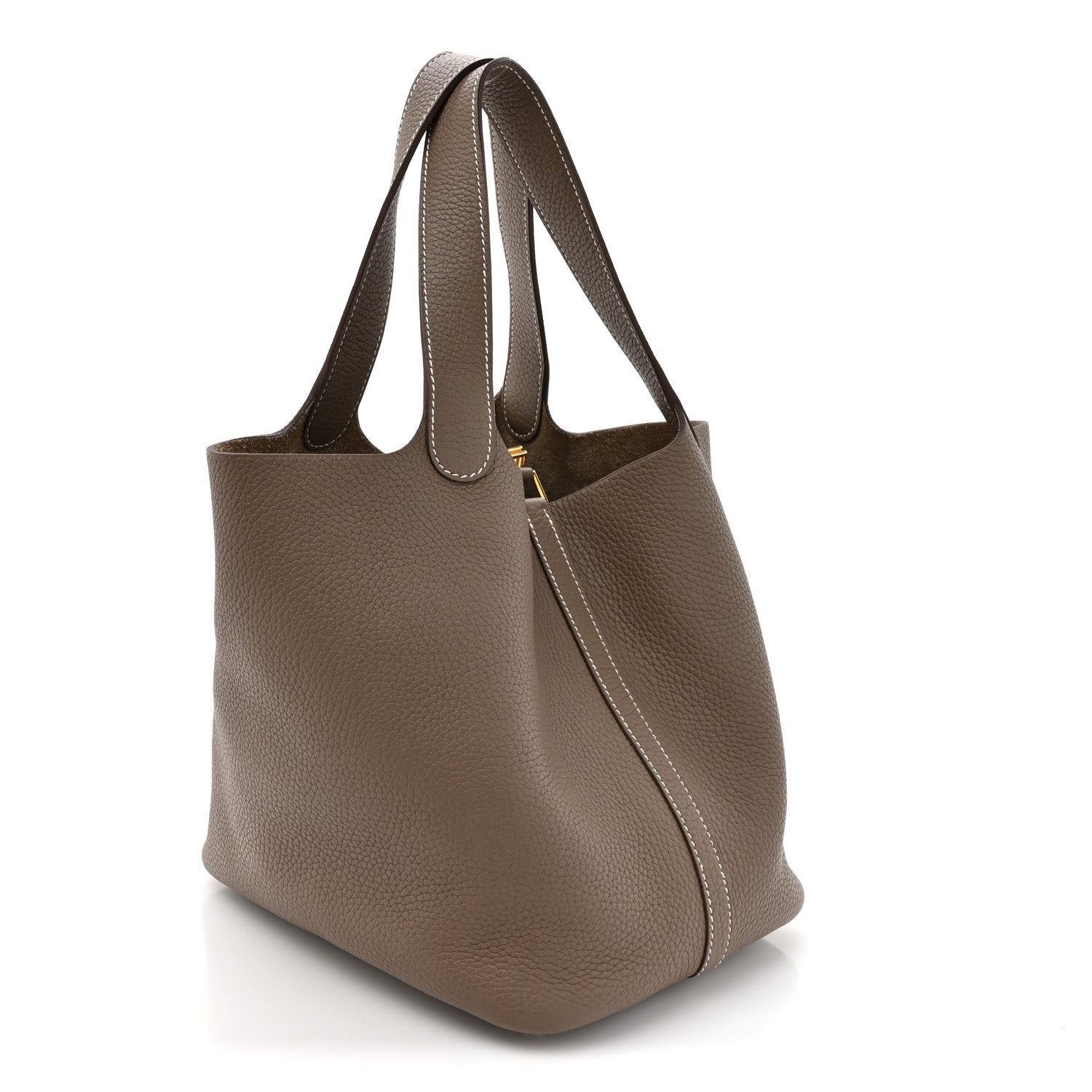 Taurillon Clemence Picotin Lock 22 MM Etoupe £¨ Direct shipment via from wholesalehk.shop