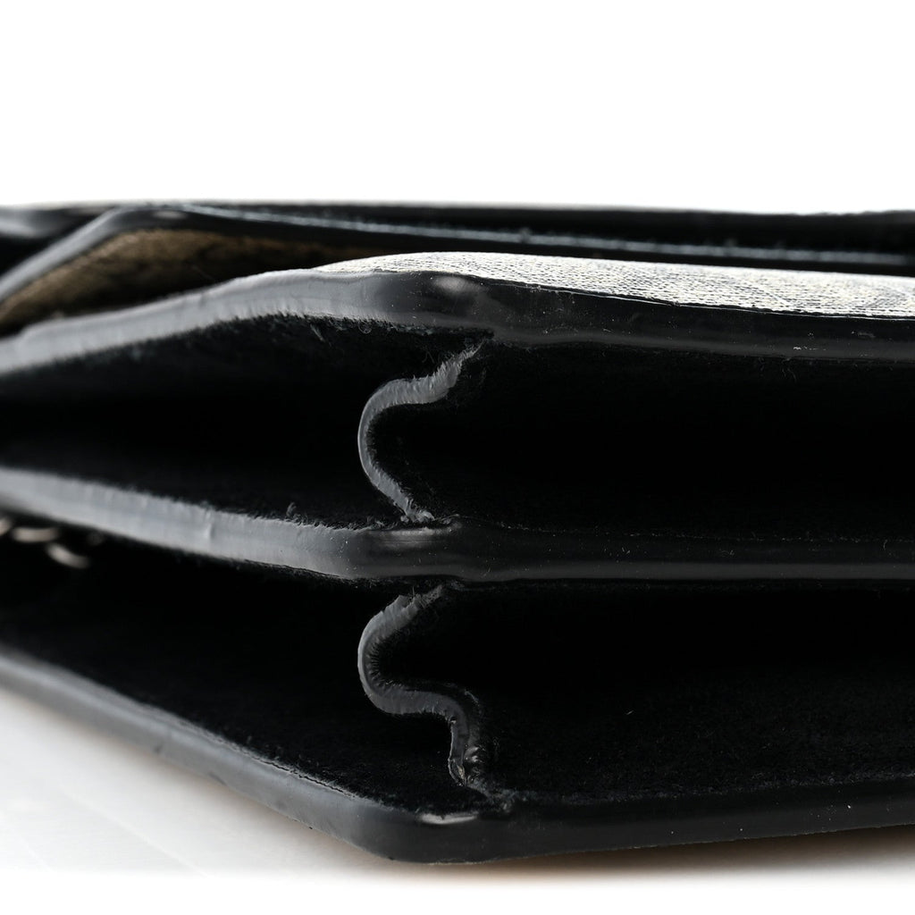 GG Supreme Monogram Small Dionysus Shoulder Bag Black wholesalehk.shop