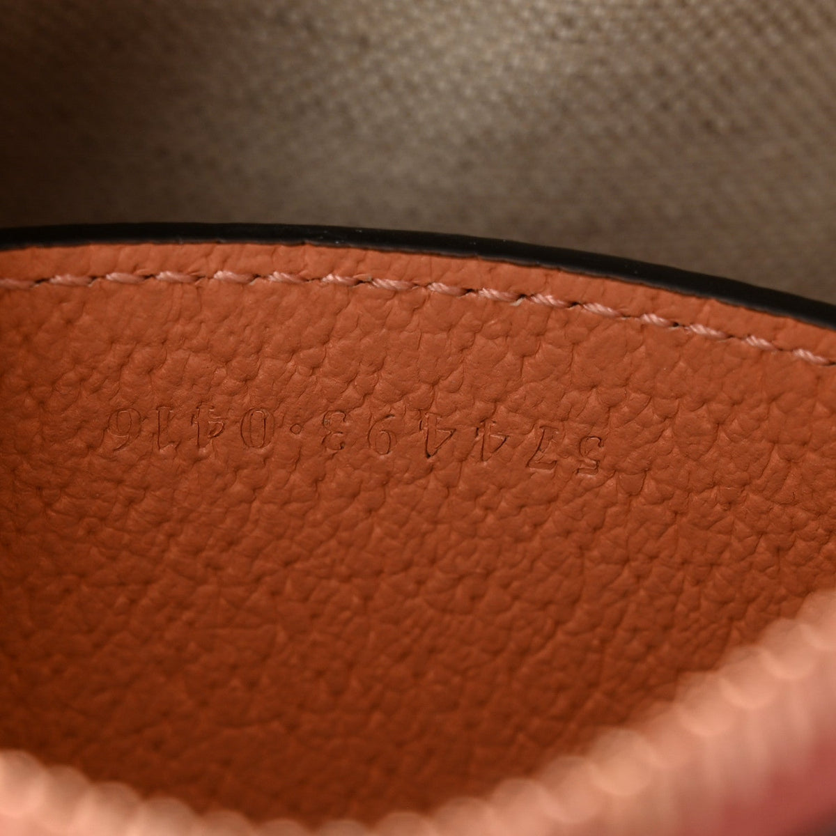 Monogram Textured Dollar Calfskin Mini Ophidia Shoulder Bag Cloche Rose Pink wholesalehk.shop
