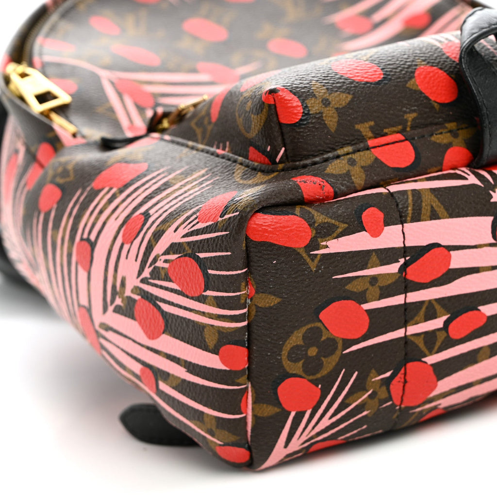 Monogram Jungle Dots Palm Springs Backpack PM Sugar Pink Poppy £¨ Direct shipment via from wholesalehk.shop