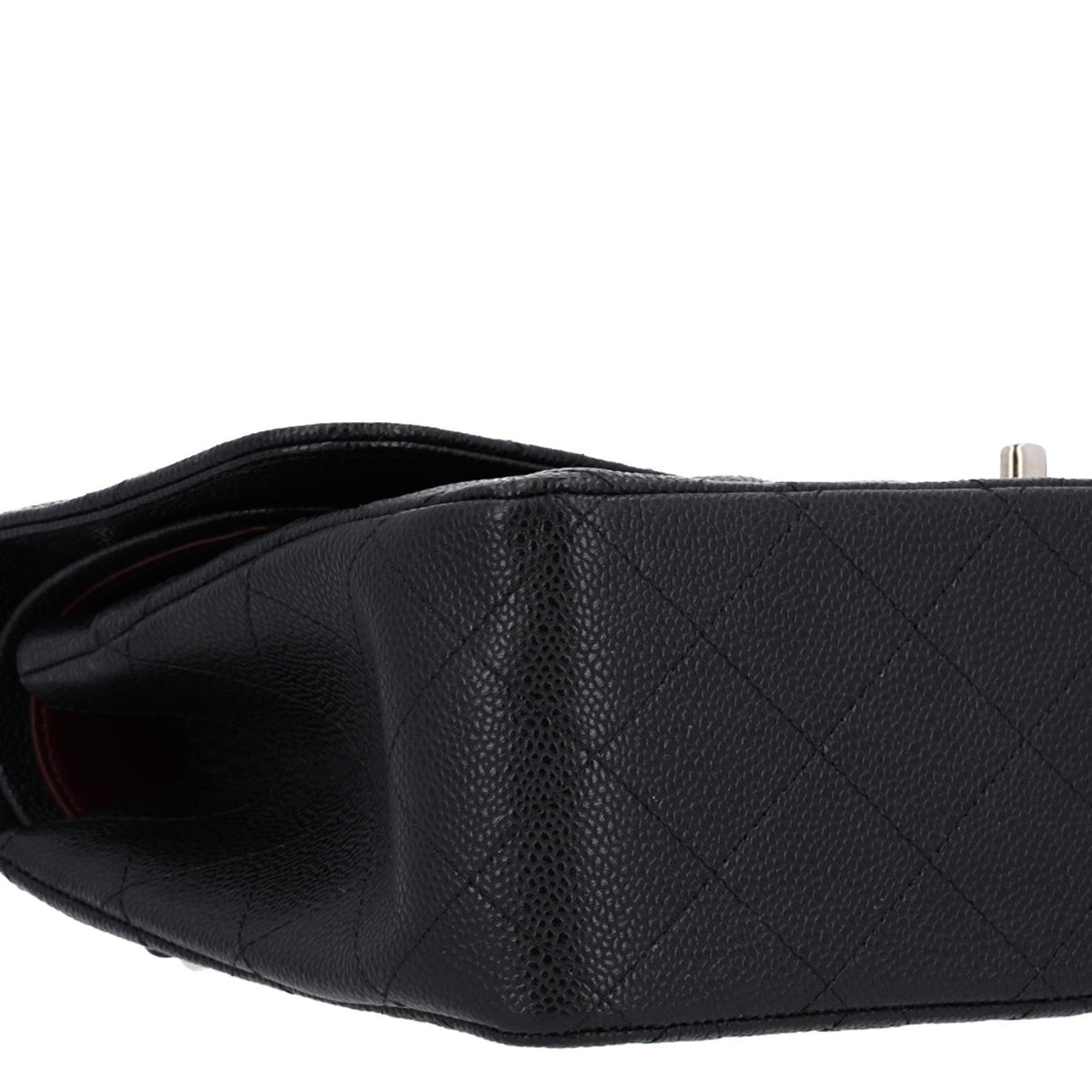 Caviar Quilted Jumbo Double Flap Black wholesalehk.shop