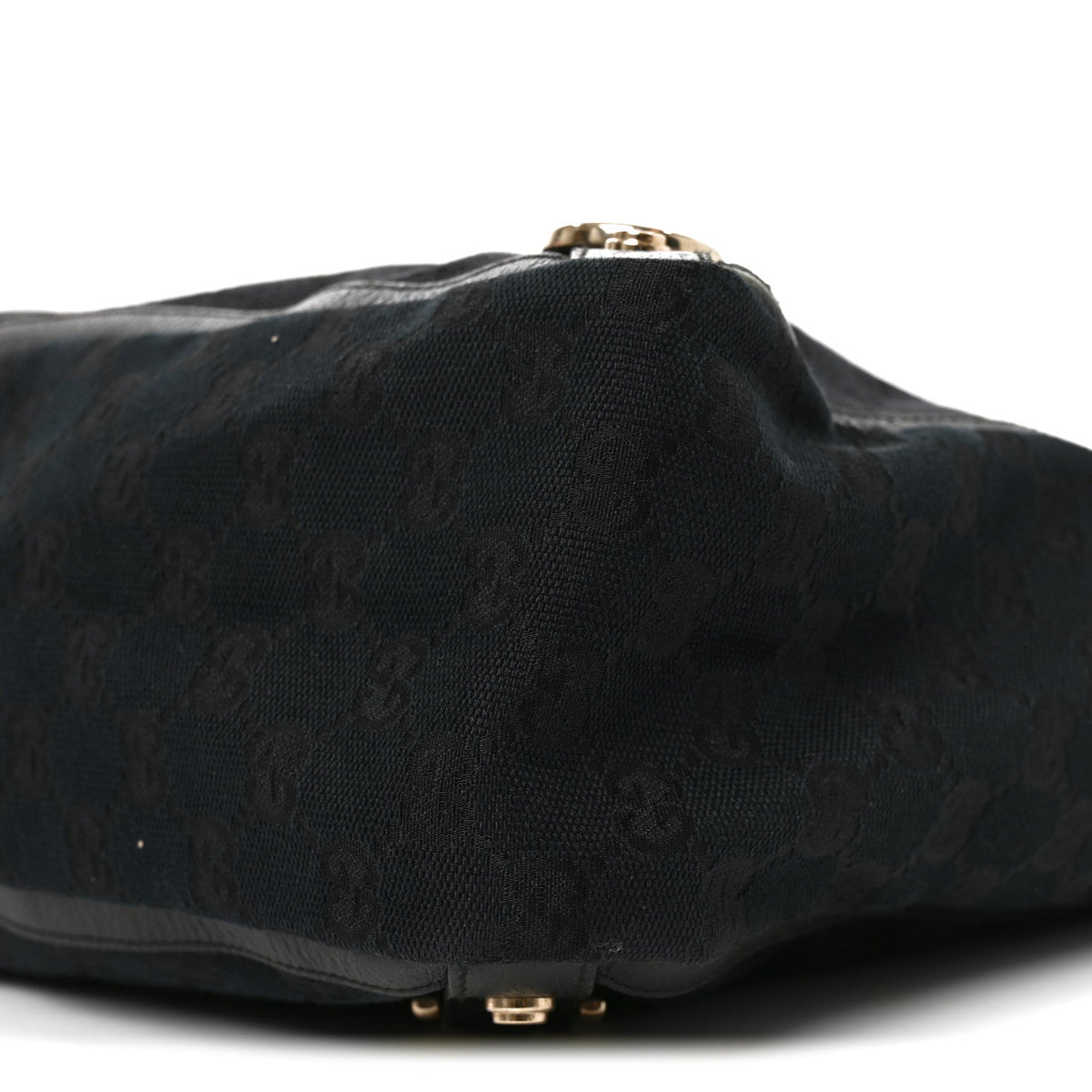Monogram Large Abbey Tote Black wholesalehk.shop